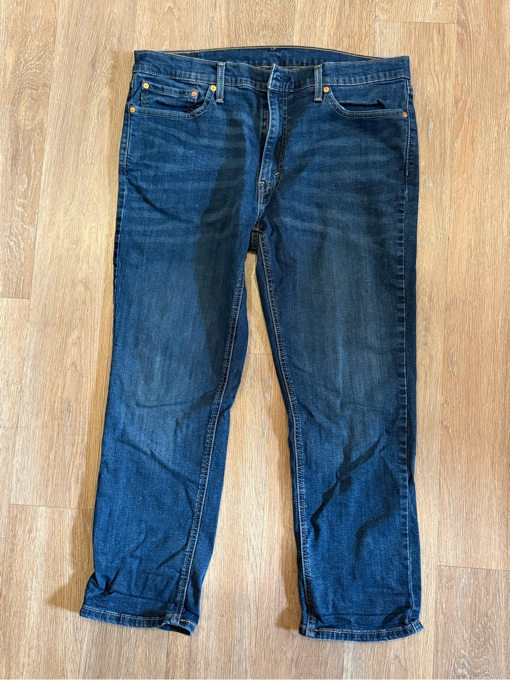 Levi's Indigo Straight-Leg Jeans